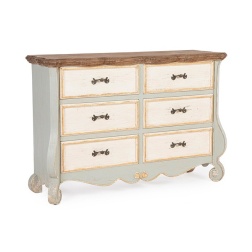 Credenza 6 cassetti Madeleine Bizzotto